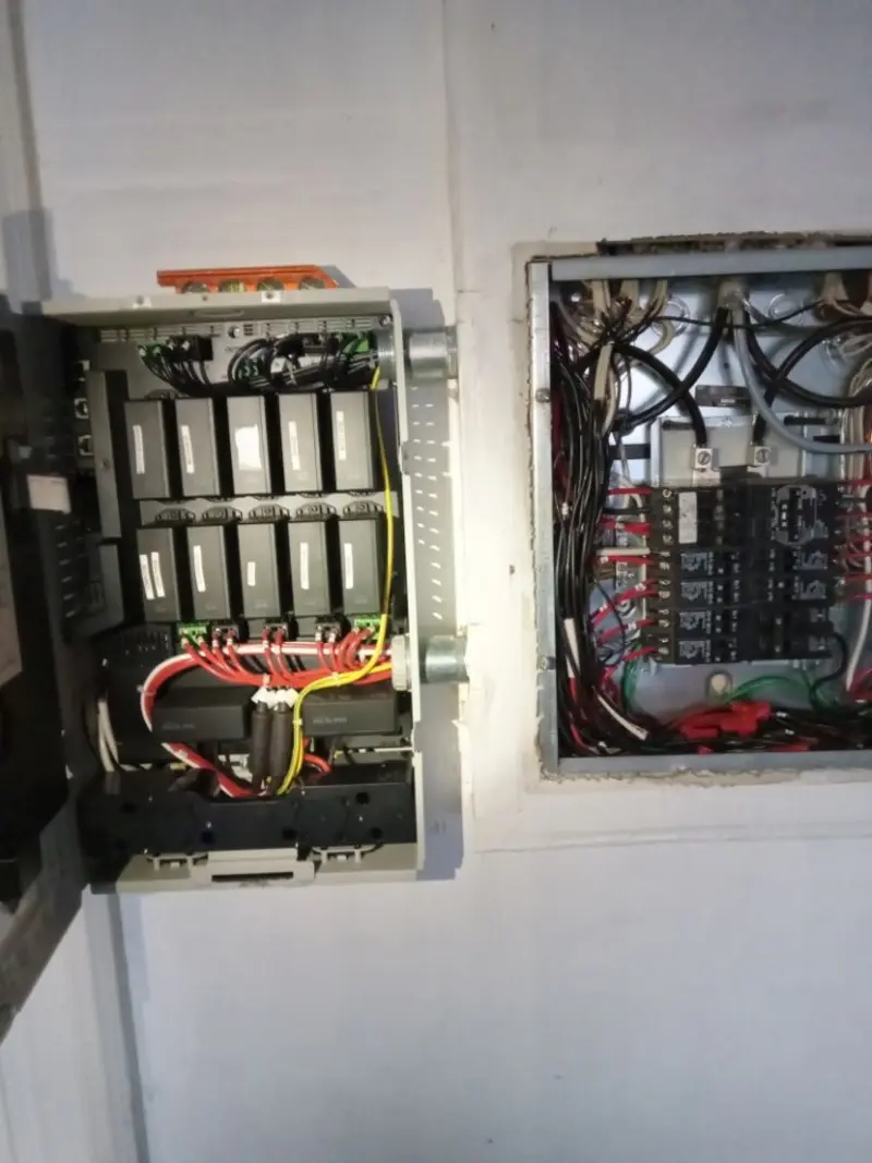 Electrical panel upgrade completed for Commercial Electrician Services in Underhill